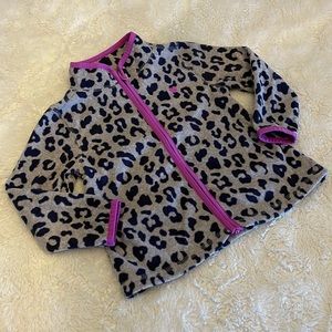 Oshkosh B’gosh Lightweight Leopard Print Fleece
